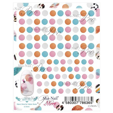  M81 MSD-001 Sheer Dots by Fabric Book (Color)