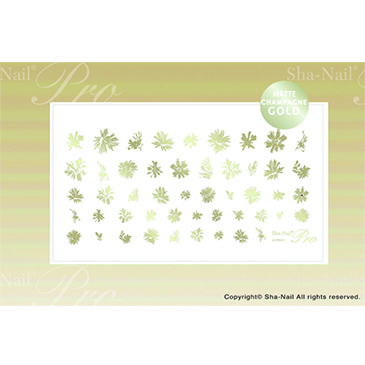 ÷ PL31_NF-PMCG_Nuance Flowers Matte Champagne Gold